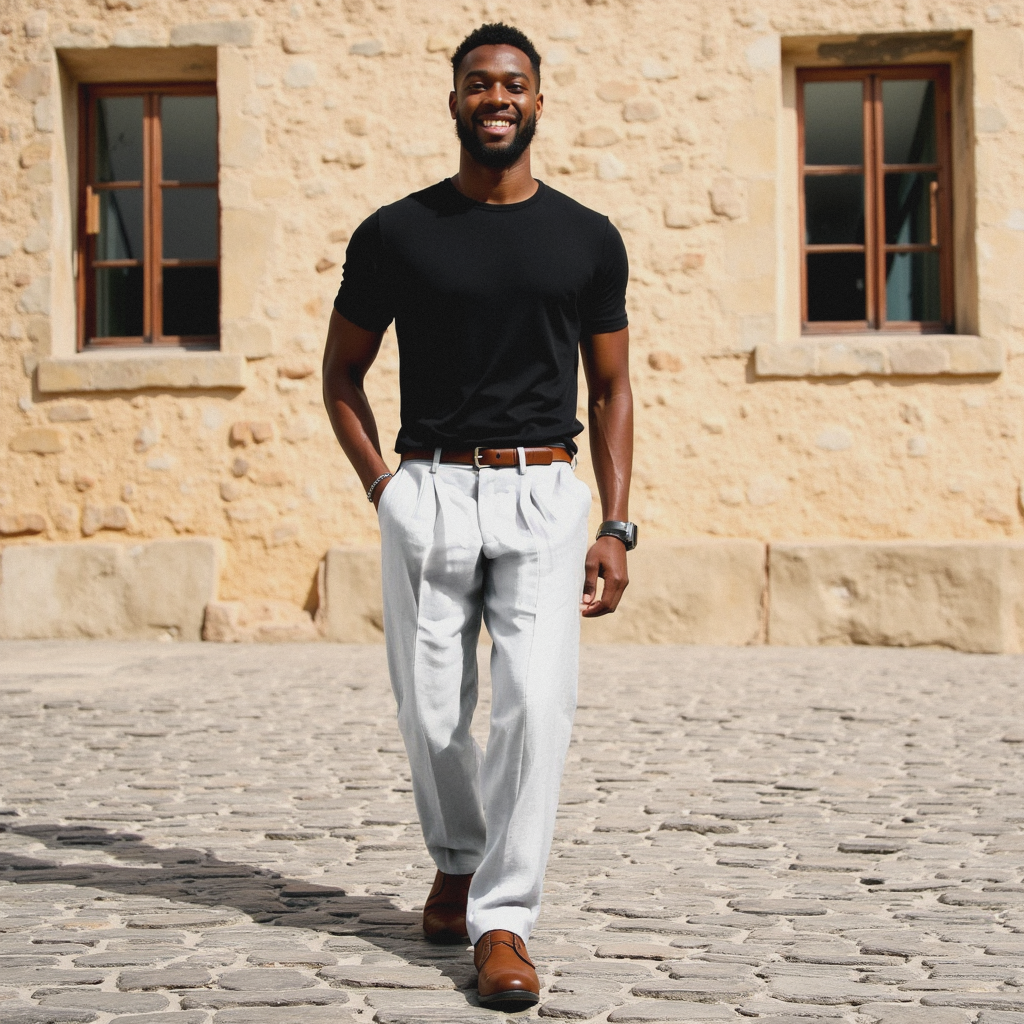 Alexei | Classic Linen Pants