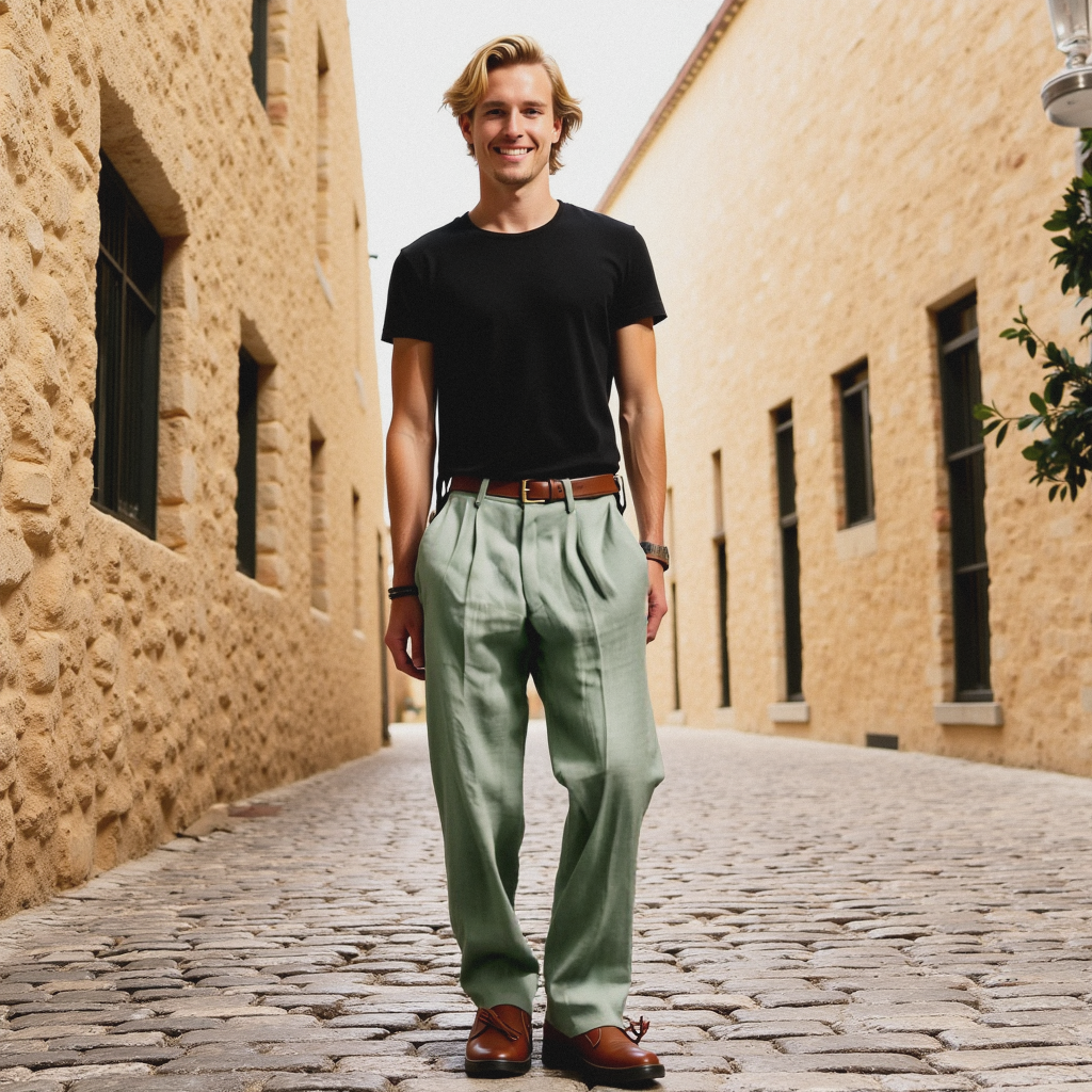 Alexei | Classic Linen Pants