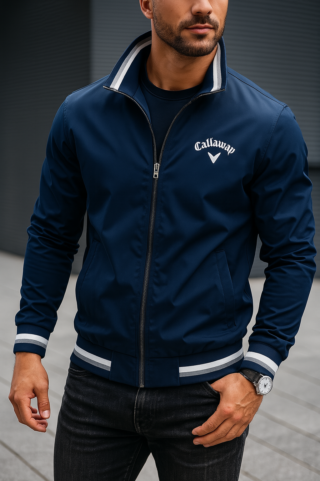 Francis | Luxury Windbreaker Jacket