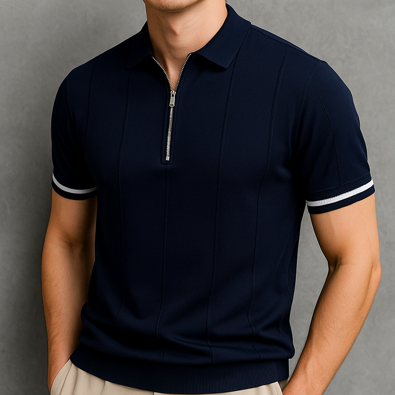 Monza | Knit Polo Shirt