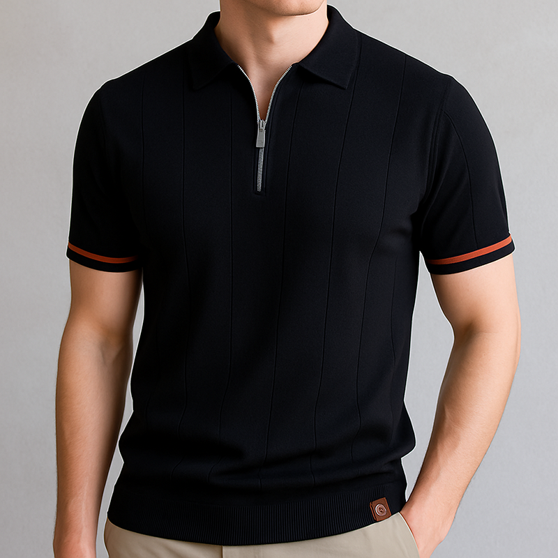 Monza | Knit Polo Shirt