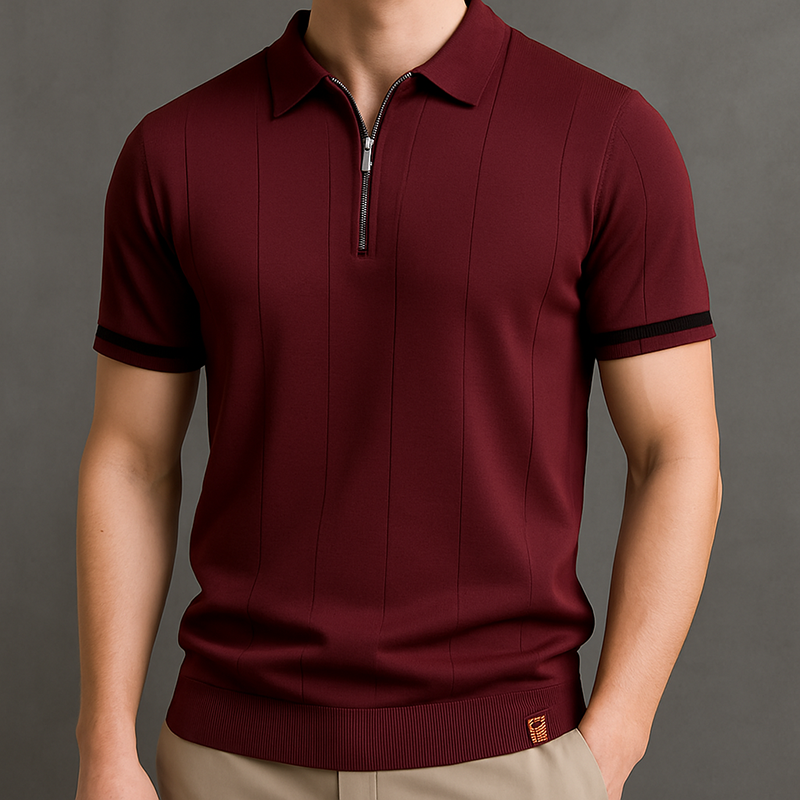 Monza | Knit Polo Shirt