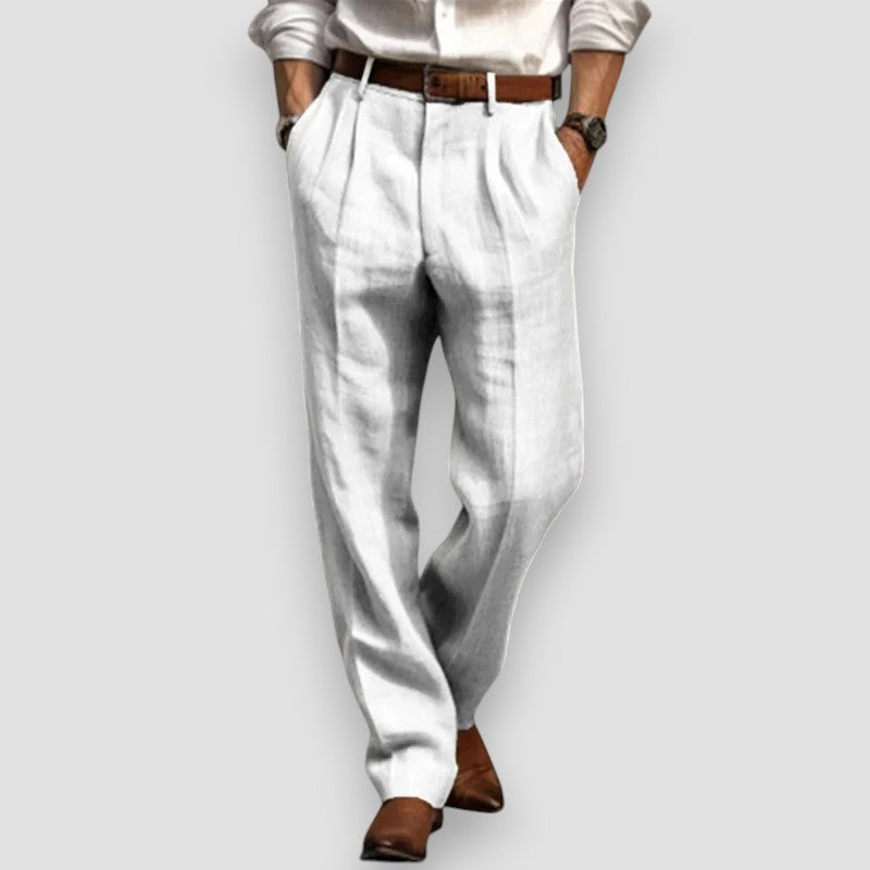 Alexei | Classic Linen Pants