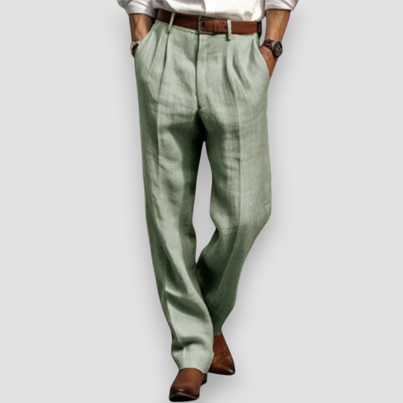 Alexei | Classic Linen Pants