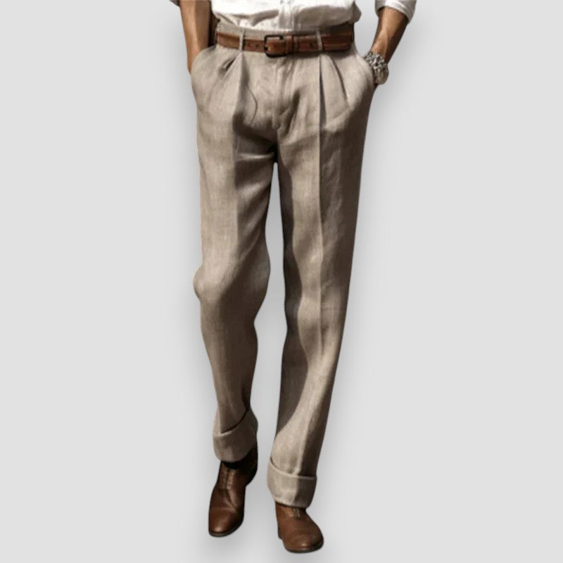 Alexei | Classic Linen Pants