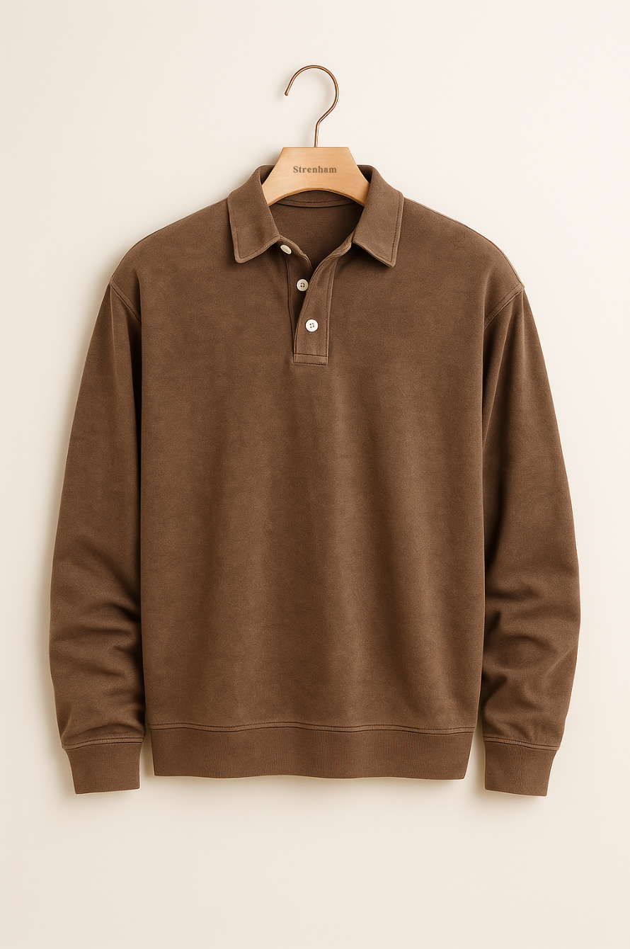 Johannes | Vintage Long Sleeve Polo