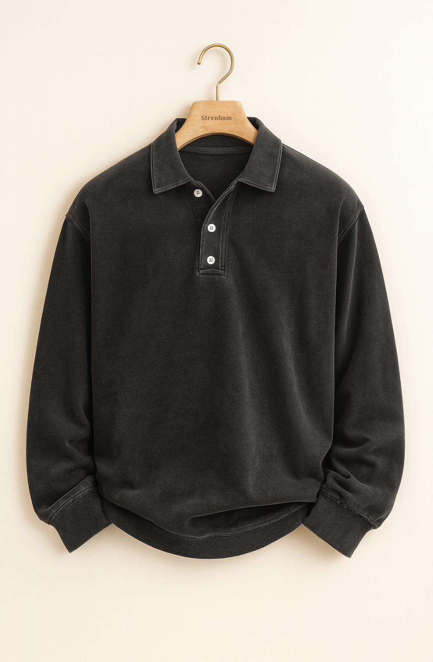 Johannes | Vintage Long Sleeve Polo