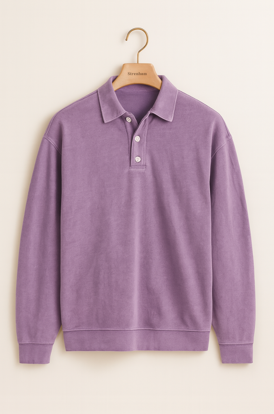 Johannes | Vintage Long Sleeve Polo