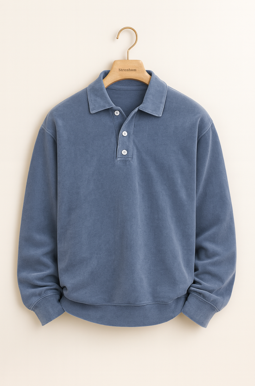 Johannes | Vintage Long Sleeve Polo