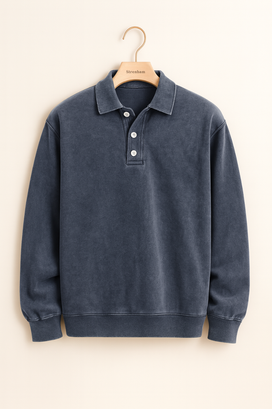 Johannes | Vintage Long Sleeve Polo