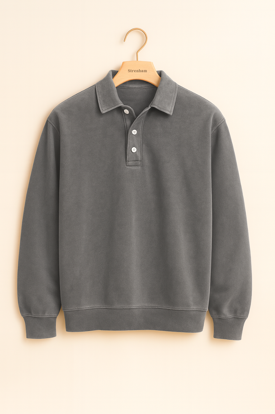 Johannes | Vintage Long Sleeve Polo