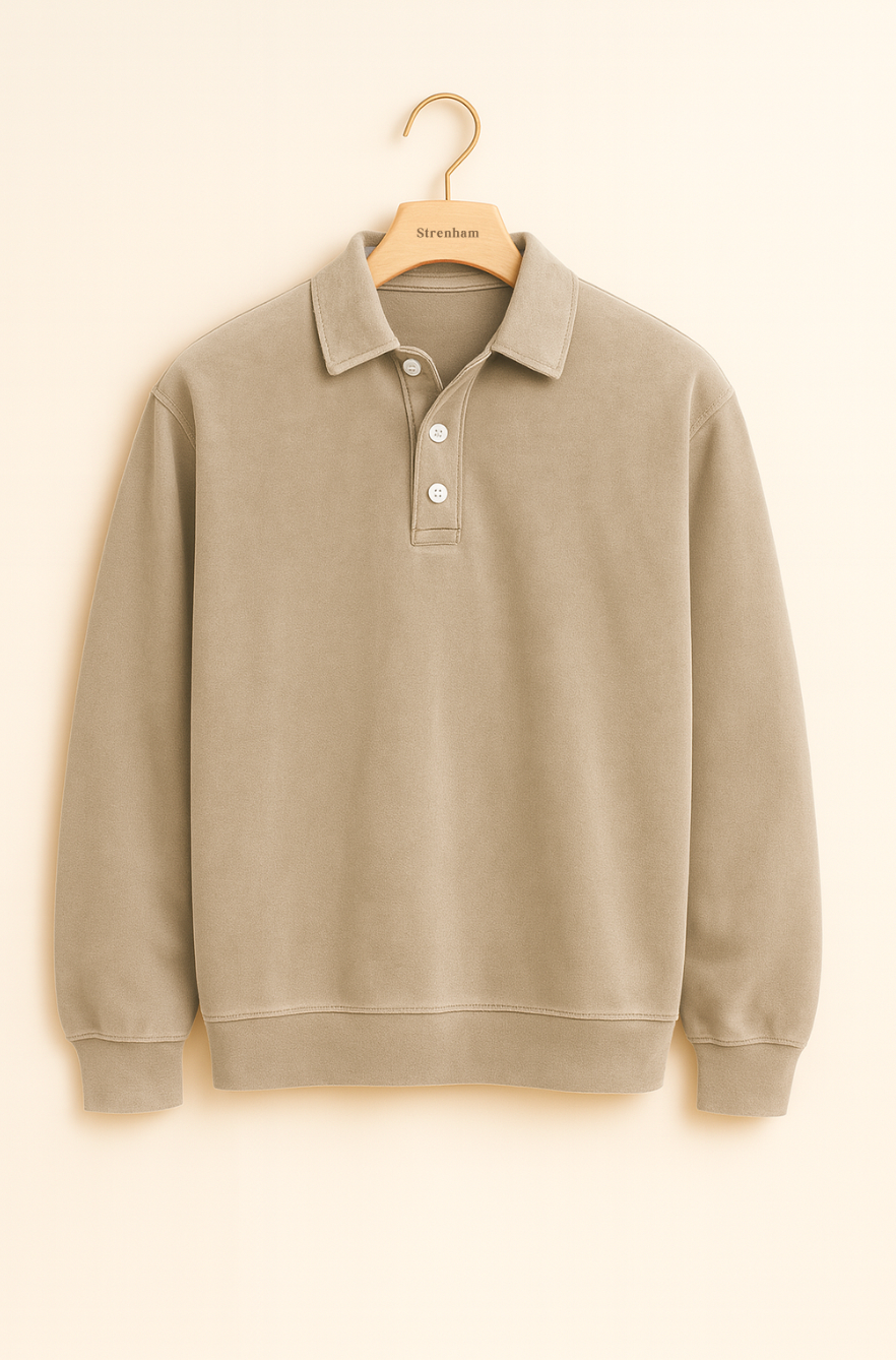 Johannes | Vintage Long Sleeve Polo