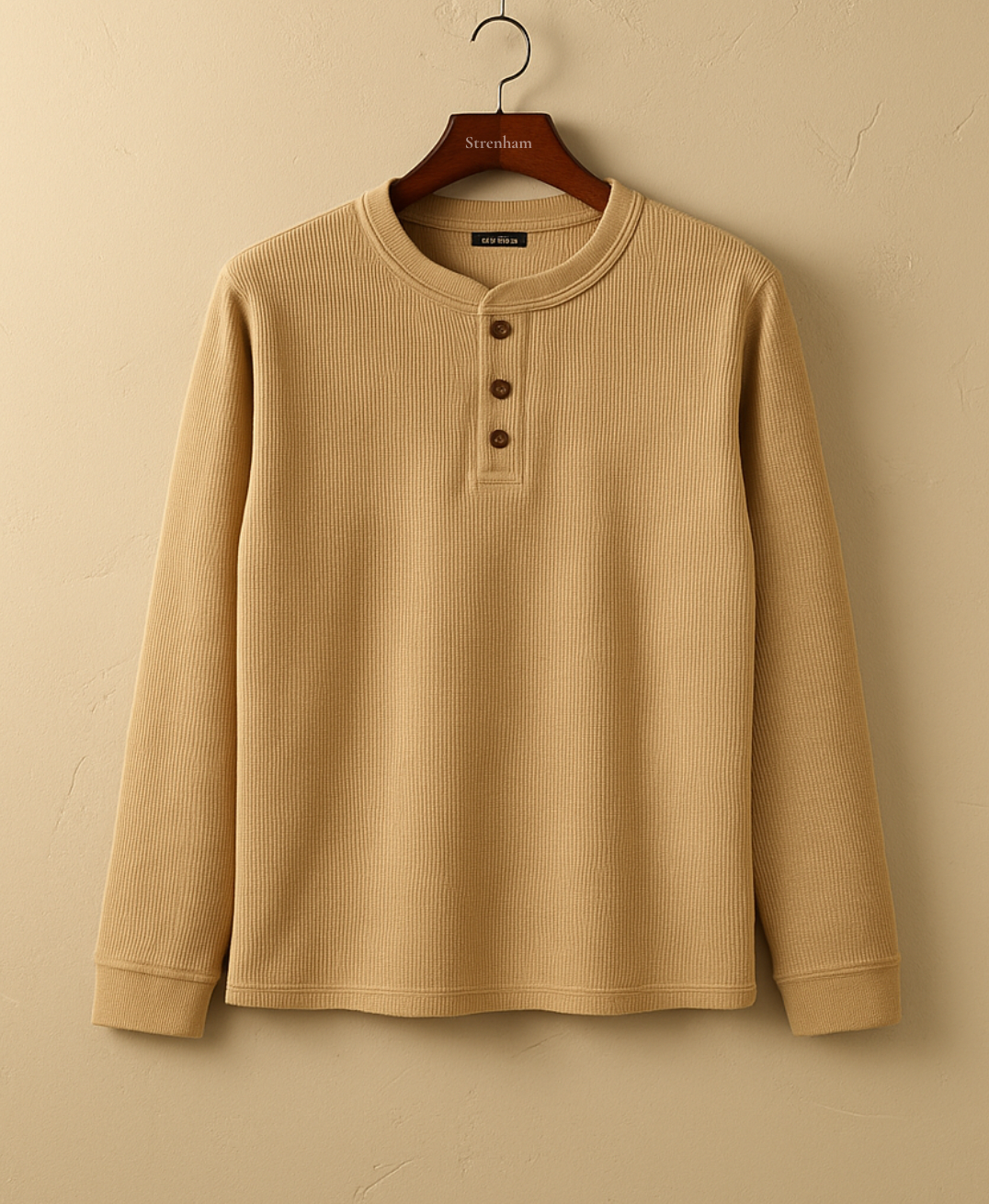 Matteo | Casual Long Sleeve Henley