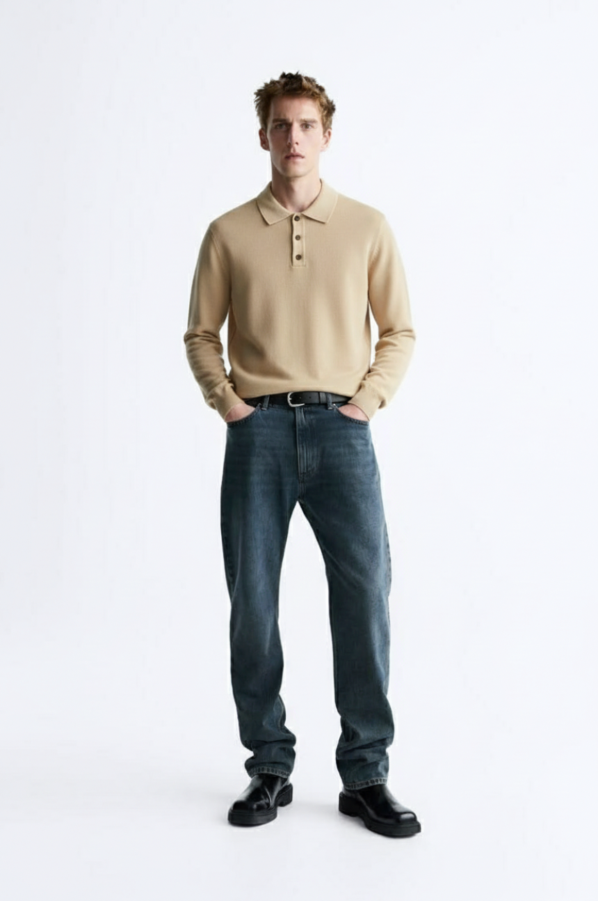 Marcello | Premium Polo Sweater