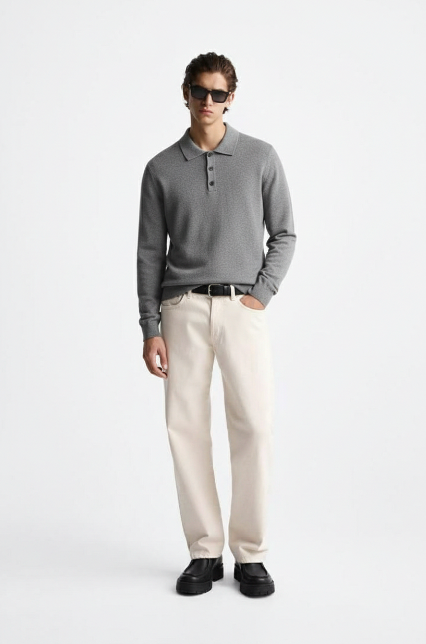 Marcello | Premium Polo Sweater