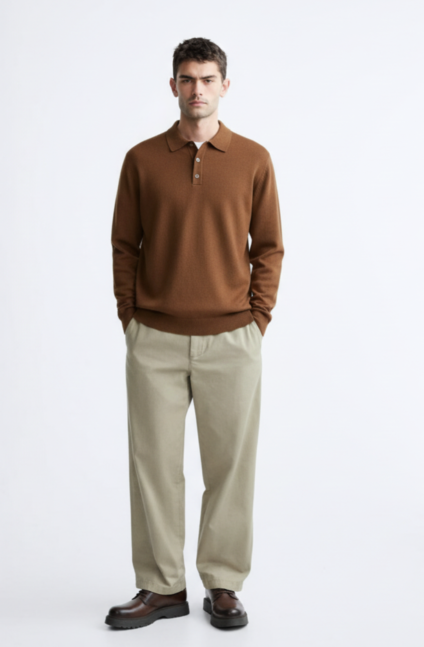 Marcello | Premium Polo Sweater
