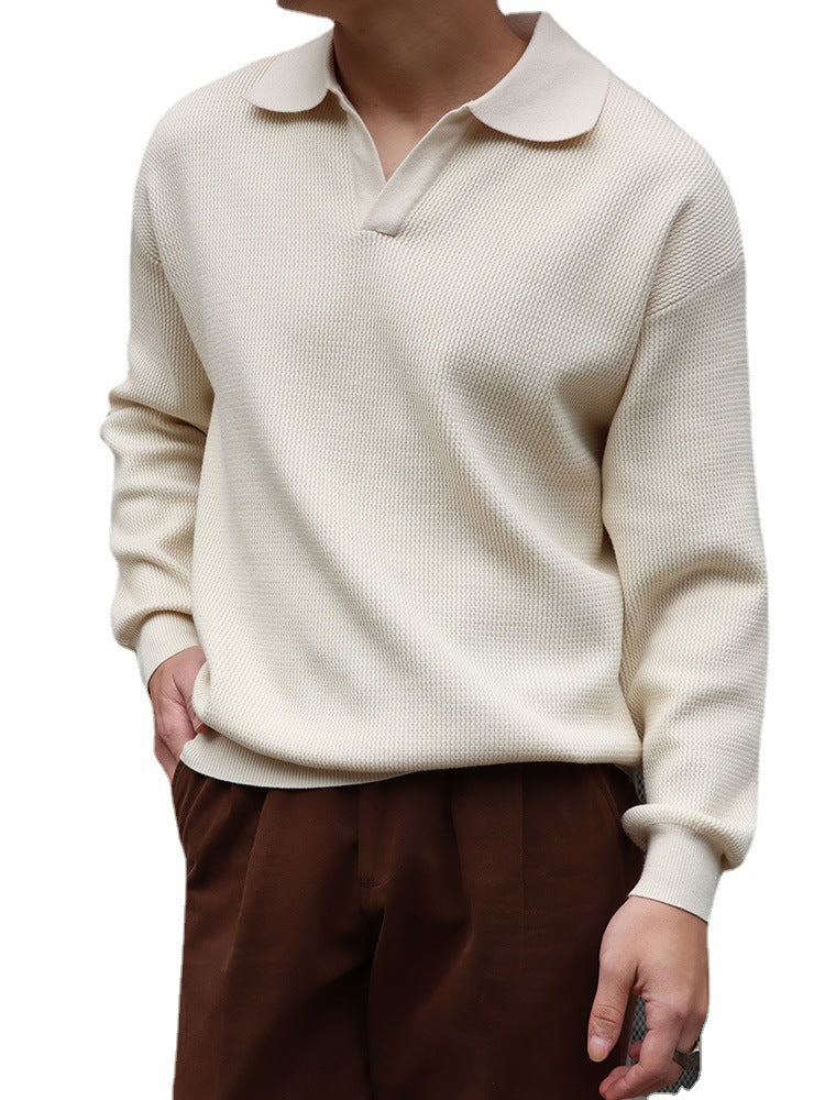 Mature V-neck Sweater