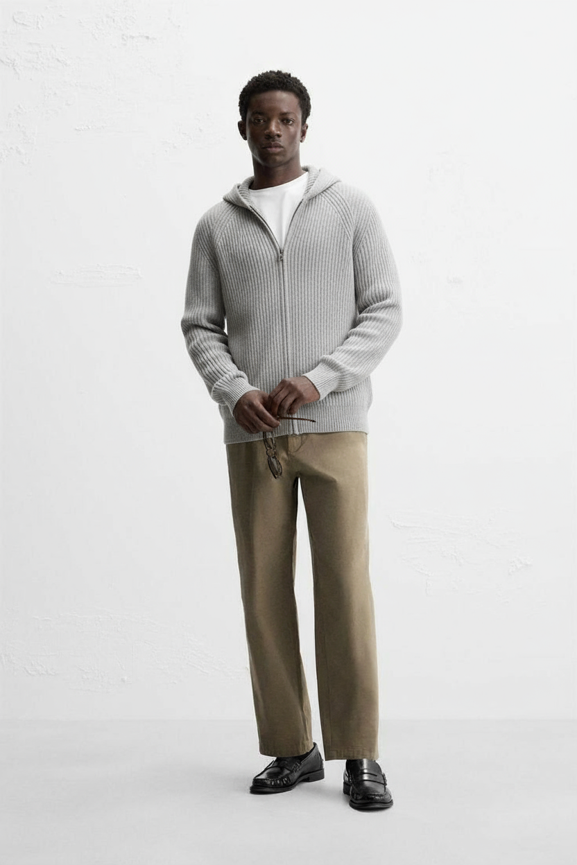 Enzo | Merino Wool Cardigan