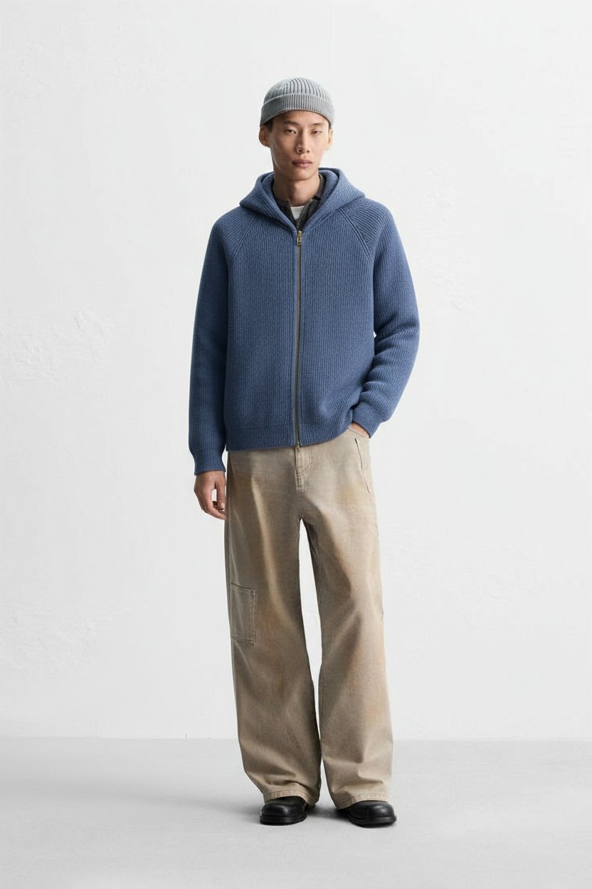 Enzo | Merino Wool Cardigan