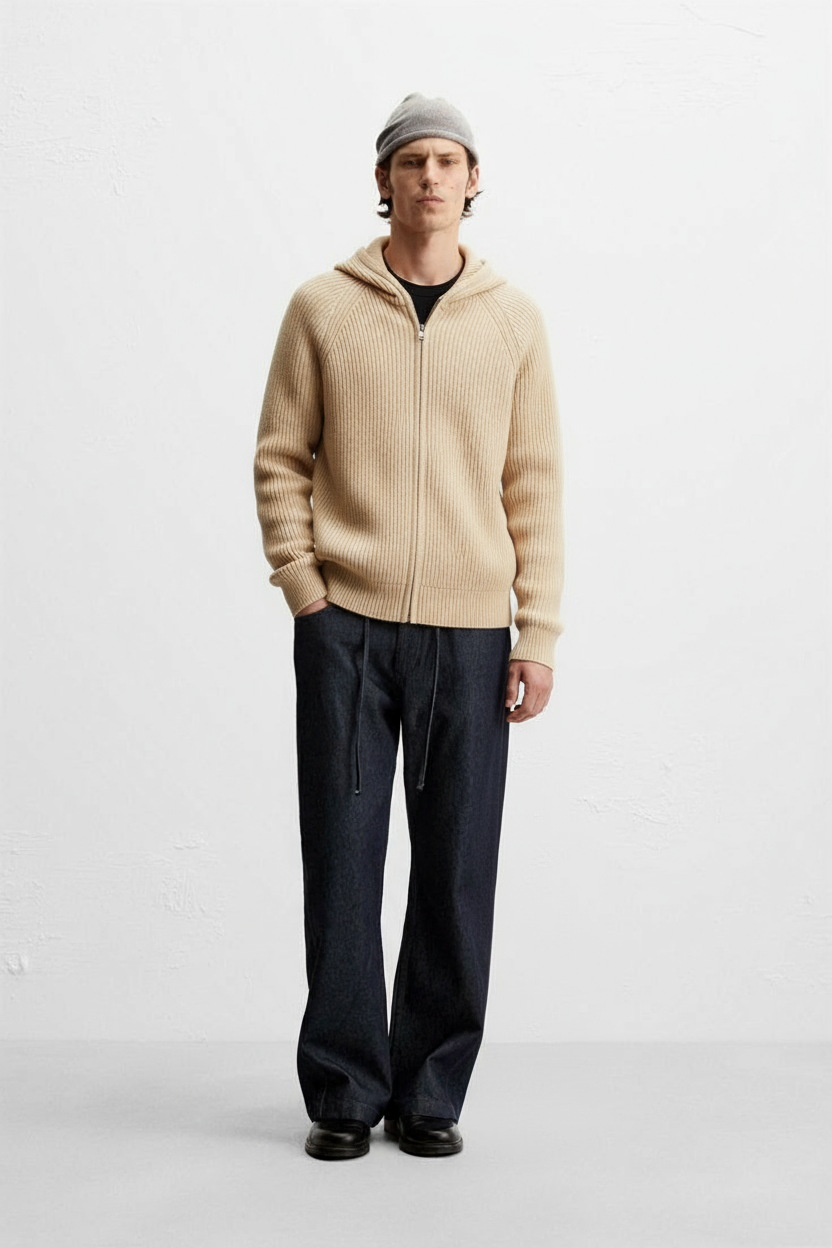 Enzo | Merino Wool Cardigan