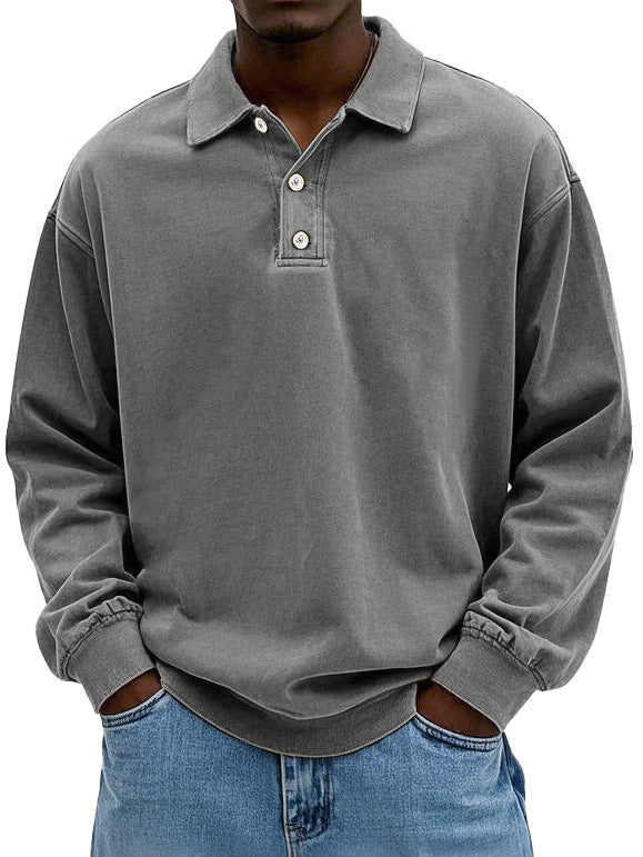 Johannes | Vintage Long Sleeve Polo