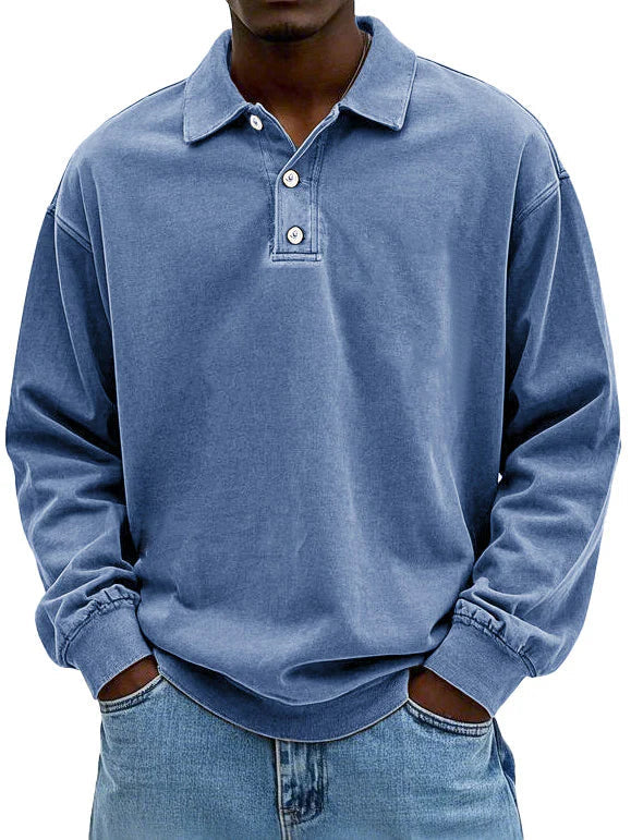 Johannes | Vintage Long Sleeve Polo