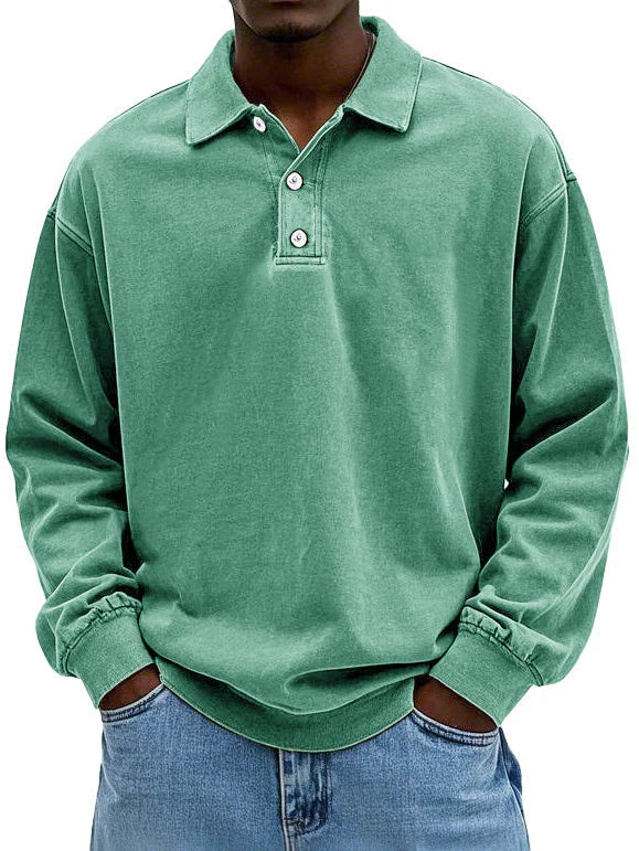 Johannes | Vintage Long Sleeve Polo